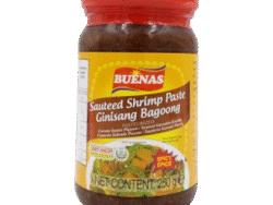BUENAS, Sateed Shrimp Paste Ginisana Bagoong,250g