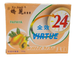 PAPAYA VIRTUE JIAOLI SOAP 100GR