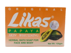 LIKAS, PAPAYA BATH SOAP 135GR